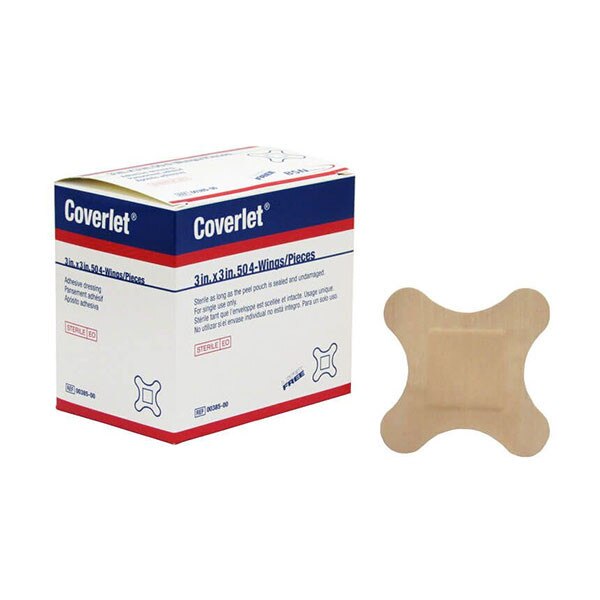 Fabric Coverlet Bandage 3x3" MedSTAT